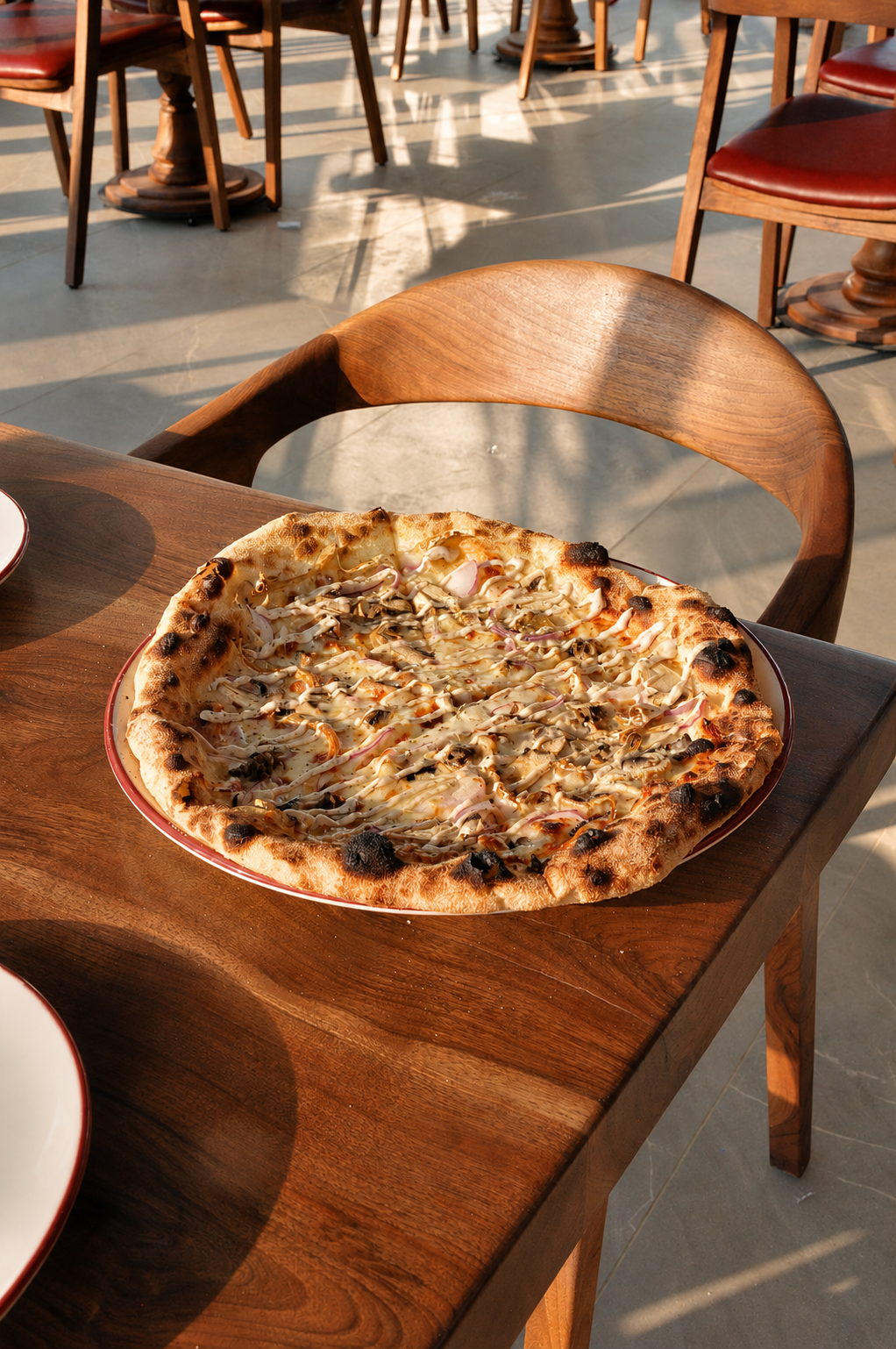 Odun fırını pizza